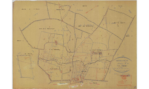 Plan Napoleon Semblancay, plan rénovés semblancay 1937 5