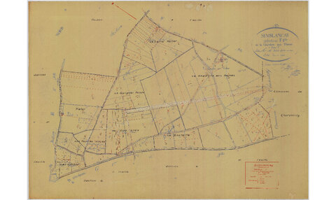Plan Napoleon Semblancay, plan rénovés semblancay 1937 6