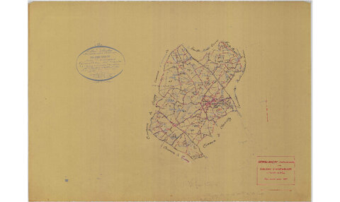 Plan Napoleon Semblancay, plan rénovés semblancay 1937 7