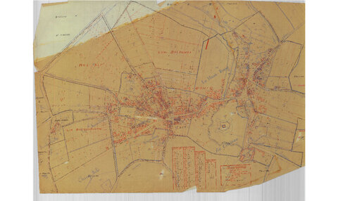 Plan Napoleon Semblancay, plan rénovés semblancay 1937 17