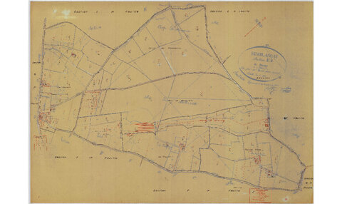Plan Napoleon Semblancay, plan rénovés semblancay 1937 18