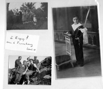 Album photo Famille Carlier 1915 et plus, 12_19xx Erquy Famille Carlier Frambourg