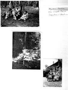 Album photo Famille Carlier 1915 et plus, 15 jeanneCarlier Yvonne...