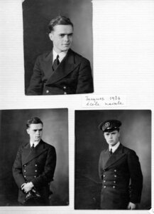 Album photo Famille Carlier 1915 et plus, 16_1934 Jacques Ecole Navale