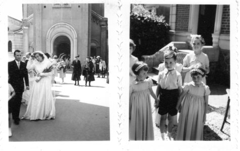 Album photo Famille Carlier 1915 et plus, 19_1950 Mariage d’Hélène