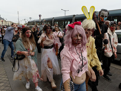 Fabien Magigue 2022, Zombie walk