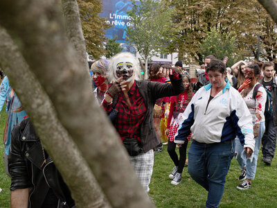 Fabien Magigue 2022, Zombie walk