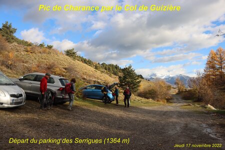 Pic de Charance par le Col de Guizière, Pic de Charance 001