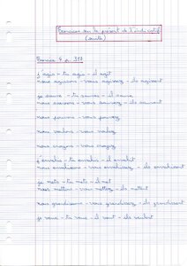 Classeur Témoin 6ème, 3.4.1_Conjugaison_Pre sentIndicatif_Page2