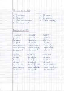 Classeur Témoin 6ème, 3.4.1_Conjugaison_Pre sentIndicatif_Page3