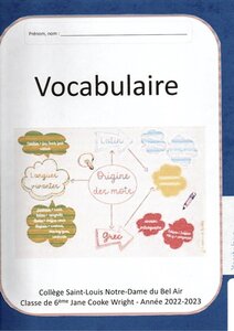 Classeur Témoin 6ème, 5.0_IntercalaireVocabulaire