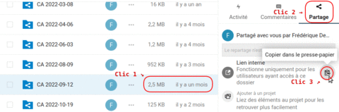 PartaPix, Nextcloud_Partage_Lien_Interne