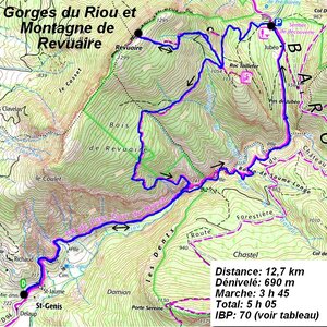 Gorges du Riou et Crête de Revuaire, Boucle de Revuaire 044