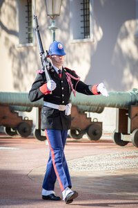 Carabiniers du Prince Relève de la garde 27 décembre 2022, Relève 27déc22  8 sur 74 