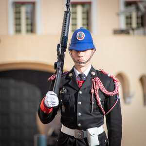 Carabiniers du Prince Relève de la garde 27 décembre 2022, Relève 27déc22  13 sur 74 
