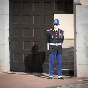 Carabiniers du Prince Relève de la garde 27 décembre 2022, Relève 27déc22  18 sur 74 