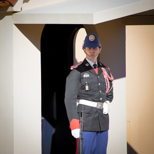 Carabiniers du Prince Relève de la garde 27 décembre 2022, Relève 27déc22  23 sur 74 