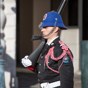 Carabiniers du Prince Relève de la garde 27 décembre 2022, Relève 27déc22  25 sur 74 