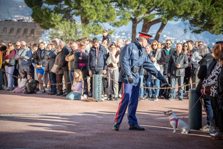 Carabiniers du Prince Relève de la garde 27 décembre 2022, Relève 27déc22  30 sur 74 