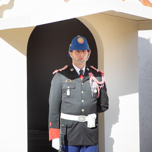 Carabiniers du Prince Relève de la garde 27 décembre 2022, Relève 27déc22  45 sur 74 