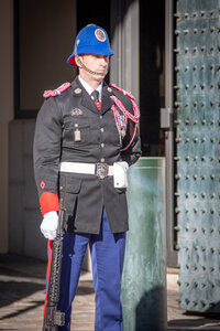 Carabiniers du Prince Relève de la garde 27 décembre 2022, Relève 27déc22  60 sur 74 