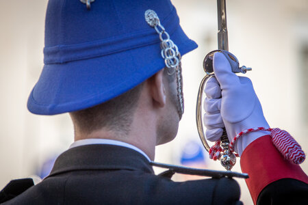 Carabiniers du Prince Relève de la garde 27 décembre 2022, Relève 27déc22  62 sur 74 