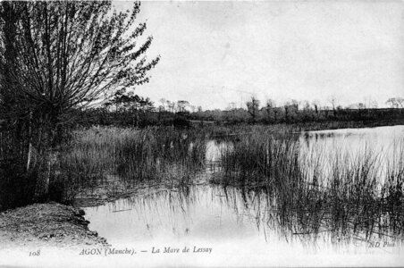 bassin versant de la Sienne et fleuves côtiers du SAGE COC, agon la mare de lessay