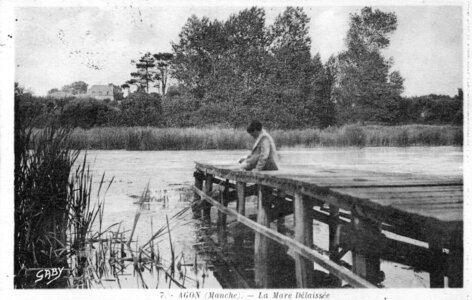 bassin versant de la Sienne et fleuves côtiers du SAGE COC, agon la mare délaissée