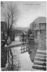 bassin versant de la Sienne et fleuves côtiers du SAGE COC, beauchamps le moulin
