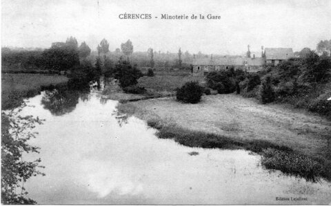 bassin versant de la Sienne et fleuves côtiers du SAGE COC, cérences la minoterie de la gare