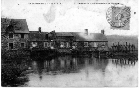bassin versant de la Sienne et fleuves côtiers du SAGE COC, cérences la minoterie et la filature  2 
