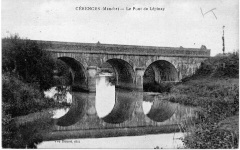 bassin versant de la Sienne et fleuves côtiers du SAGE COC, cérences le pont de l’épinay