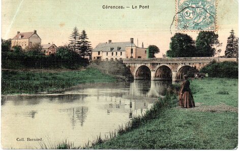bassin versant de la Sienne et fleuves côtiers du SAGE COC, cérences le pont