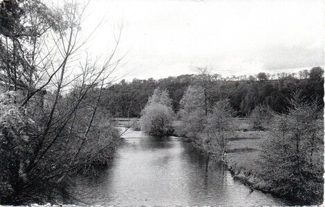 bassin versant de la Sienne et fleuves côtiers du SAGE COC, cérences les bors de sienne vue prise du pont