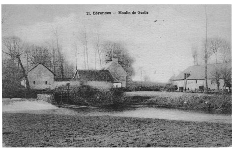 bassin versant de la Sienne et fleuves côtiers du SAGE COC, Cérences Moulin de Guelle 2