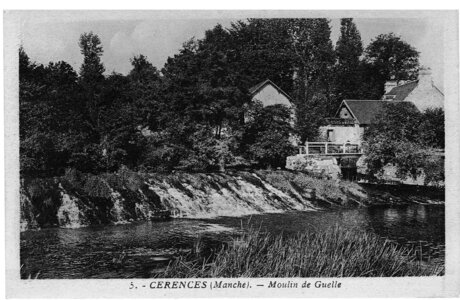 bassin versant de la Sienne et fleuves côtiers du SAGE COC, Cérences Moulin de Guelle