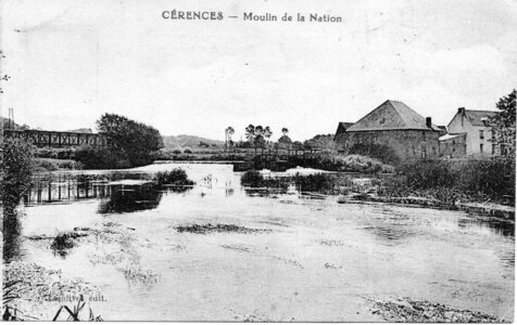 bassin versant de la Sienne et fleuves côtiers du SAGE COC, cérences moulin de la nation  2 