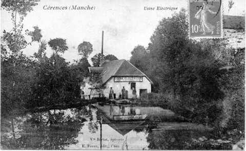 bassin versant de la Sienne et fleuves côtiers du SAGE COC, cérences usine électrique