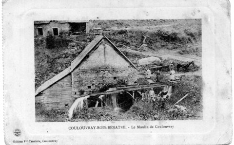 bassin versant de la Sienne et fleuves côtiers du SAGE COC, Coulouvray bois benâtre le moulin de Coulouvray