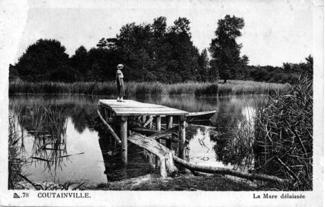 bassin versant de la Sienne et fleuves côtiers du SAGE COC, coutainville la mare délaissée  2 