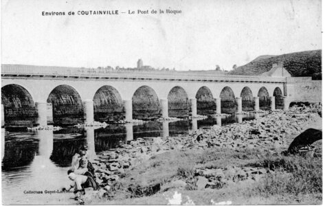 bassin versant de la Sienne et fleuves côtiers du SAGE COC, coutainville le pont de la roque