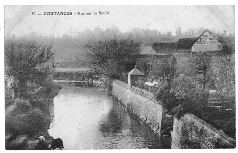 bassin versant de la Sienne et fleuves côtiers du SAGE COC, coutances vue sur la soulle  2 