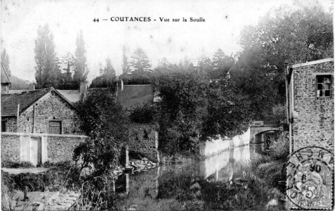bassin versant de la Sienne et fleuves côtiers du SAGE COC, coutances vue sur la soulle  4 