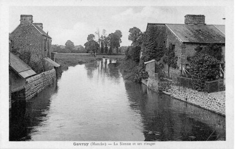 bassin versant de la Sienne et fleuves côtiers du SAGE COC, gavray la sienne et ses rivages