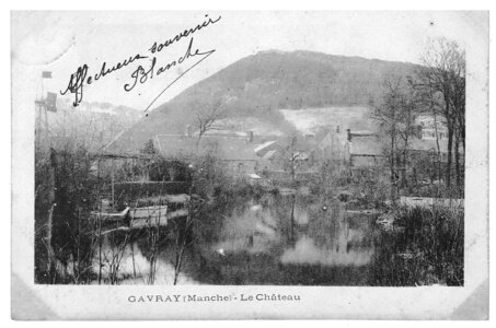 bassin versant de la Sienne et fleuves côtiers du SAGE COC, gavray le château