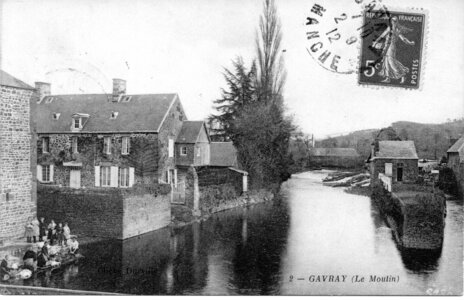 bassin versant de la Sienne et fleuves côtiers du SAGE COC, gavray le moulin  3 