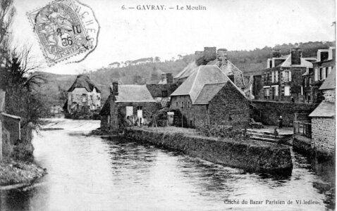 bassin versant de la Sienne et fleuves côtiers du SAGE COC, gavray le moulin 6