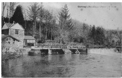 bassin versant de la Sienne et fleuves côtiers du SAGE COC, gavray usine électrique