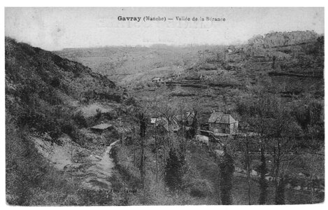 bassin versant de la Sienne et fleuves côtiers du SAGE COC, gavray vallée de la bérence