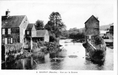 bassin versant de la Sienne et fleuves côtiers du SAGE COC, gavray vue sur la sienne